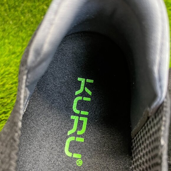 Kuru Atom Slip-On Mens Size 10.5 Black White Athletic Walking Shoes Sneakers main image 8